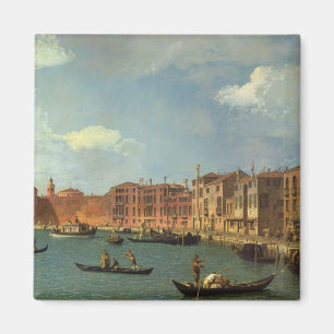 Uitzicht van het Canal of Santa Chiara, Venetië Magneet