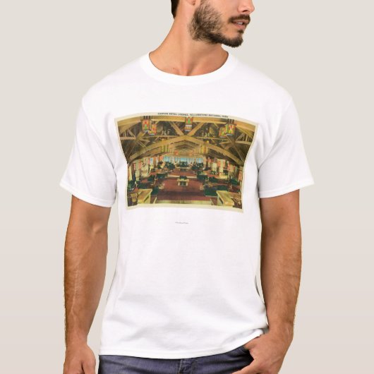 Uitzicht van het Canyon Hotel Lounge T-shirt (Voorkant)
