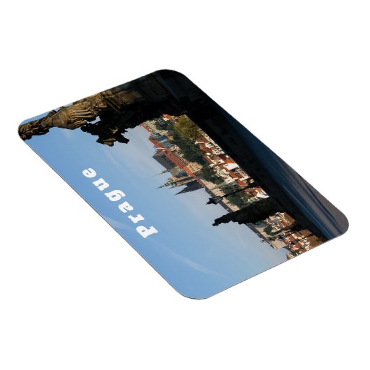 Uitzicht van het Castle vanaf de brug Charles in P Magneet (Rechterzijde)