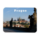 Uitzicht van het Castle vanaf de brug Charles in P Magneet (Horizontaal)