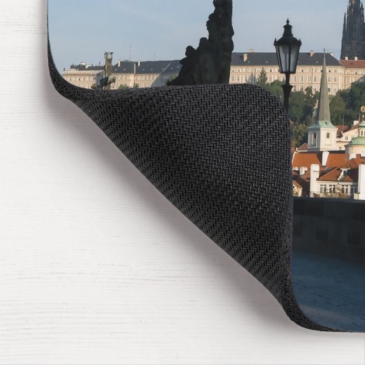 Uitzicht van het Castle vanaf de brug Charles in P Muismat (Hoek)