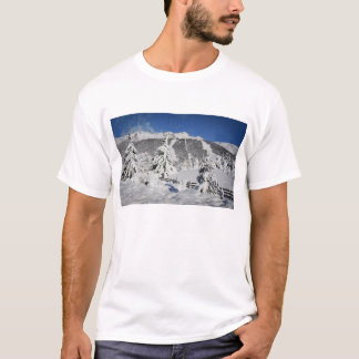Uitzicht van het catedral-skioord in Bariloche T-shirt