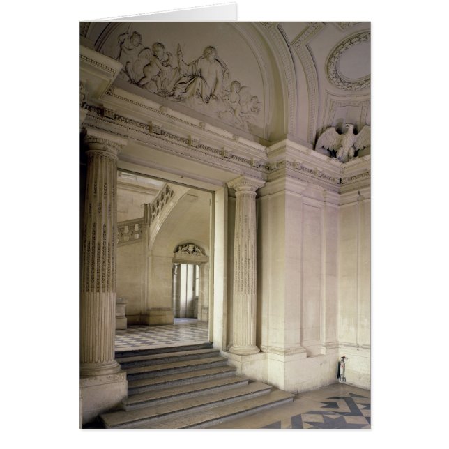 Uitzicht van het centrale gebouw 1642-51 (Voorkant)