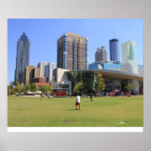 uitzicht van het centrum van Atlanta Poster (Voorkant)