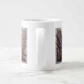 Uitzicht van het centrum van New York van het Worl Grote Koffiekop (Achterkant)