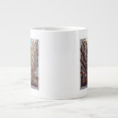 Uitzicht van het centrum van New York van het Worl Grote Koffiekop (Voorkant)