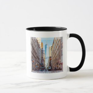 Uitzicht van het centrum van New York van het Worl Mok
