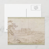 Uitzicht van het Chateau van Celle-Saint-Cloud, c. Briefkaart (Voorkant / Achterkant)