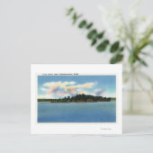 Uitzicht van het Cobbosseecontee-meer op Cuba Briefkaart (Staand voorkant)