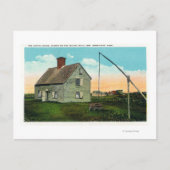 Uitzicht van het Coffin House, oudste op het eilan Briefkaart (Voorkant)