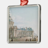 Uitzicht van het College van Quatre, Parijs Metalen Ornament (Links)