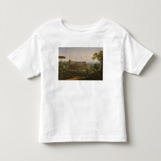 Uitzicht van het Colosseum uit de Palatine Hill Kinder Shirts (Voorkant)