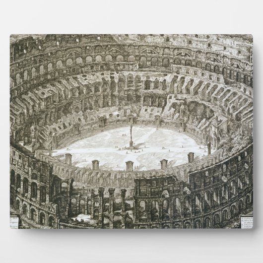 Uitzicht van het Colosseum uit de Uitzichten van R Fotoplaat (Voorkant)