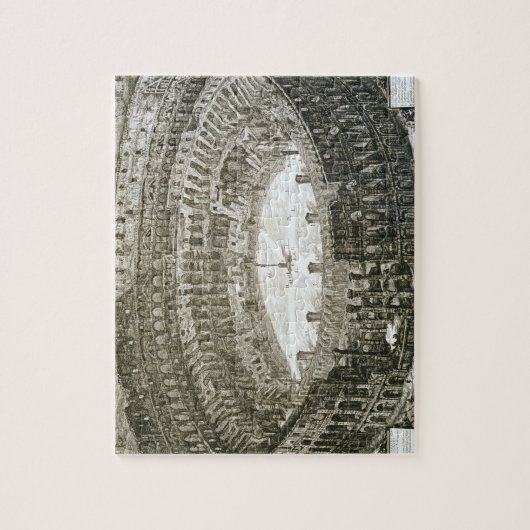 Uitzicht van het Colosseum uit de Uitzichten van R Legpuzzel (Verticaal)