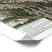 Uitzicht van het Colosseum uit de Uitzichten van R Poster (Hoek)