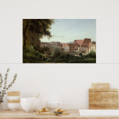 Uitzicht van het Colosseum van de Faeröer Poster (Keuken)