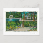 Uitzicht van het Crag Uitzicht ResortCastella, CA Briefkaart (Voorkant)