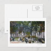 Uitzicht van het Crescent Park Briefkaart (Voorkant / Achterkant)