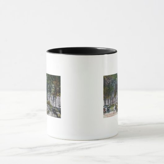 Uitzicht van het Crescent Park Mok (Midden)