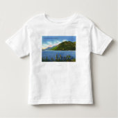 Uitzicht van het Deers Leap Mountain Kinder Shirts (Voorkant)