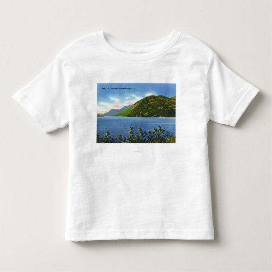Uitzicht van het Deers Leap Mountain Kinder Shirts (Voorkant)