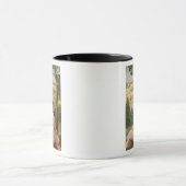 Uitzicht van het dorp Castelnau, 1868 Mok (Midden)