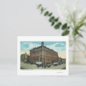 Uitzicht van het eigen blok TownButte, MT Briefkaart (Staand voorkant)