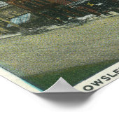 Uitzicht van het eigen blok TownButte, MT Poster (Hoek)