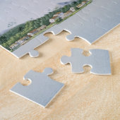 Uitzicht van het eiland Bora Bora, van 'Voyage aut Legpuzzel (Zijkant)