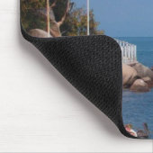 uitzicht van het eiland Puerto Vallarta Muismat (Hoek)