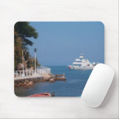 uitzicht van het eiland Puerto Vallarta Muismat (Met muis)