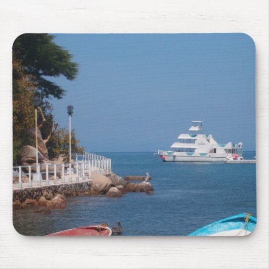 uitzicht van het eiland Puerto Vallarta Muismat (Voorkant)