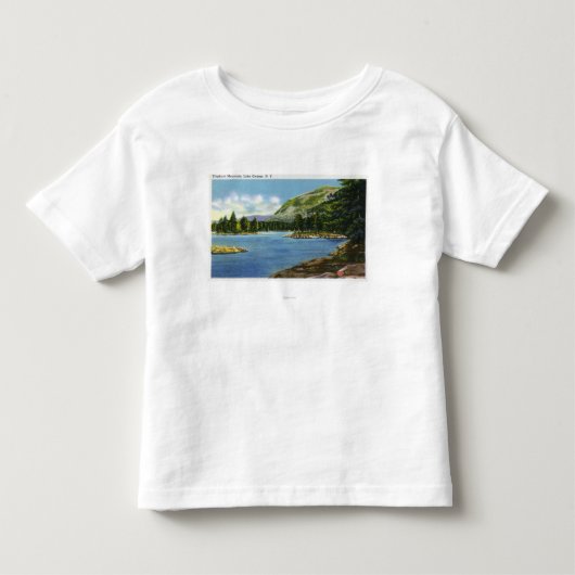 Uitzicht van het Elephant-gebergte Kinder Shirts (Voorkant)