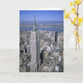 uitzicht van het Empire State Building en Kaart (Gele Bloem)