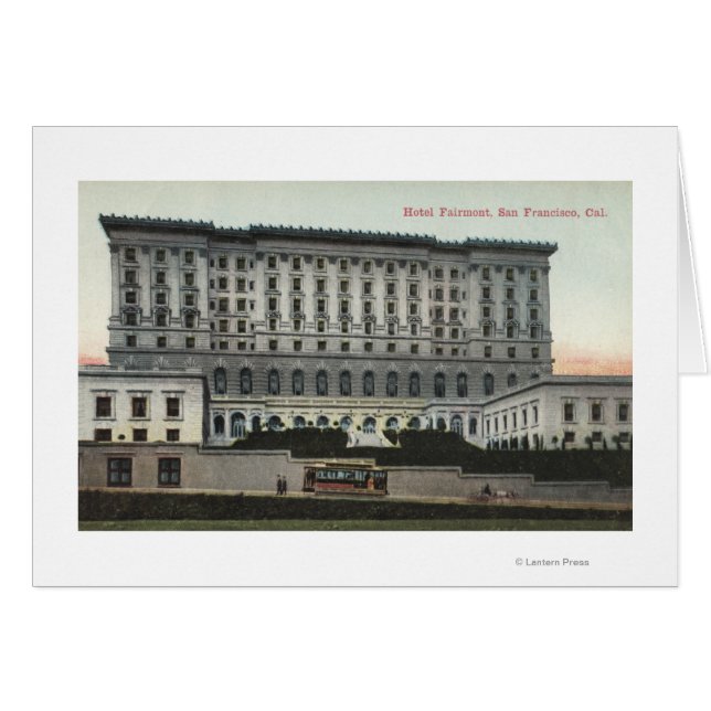 Uitzicht van het Fairmont-hotel (Voorkant Horizontaal)