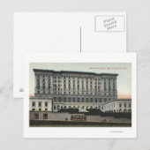 Uitzicht van het Fairmont-hotel Briefkaart (Voorkant / Achterkant)