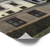 Uitzicht van het Fairmont-hotel Poster (Hoek)