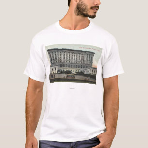 Uitzicht van het Fairmont-hotel T-shirt
