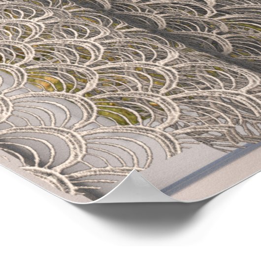 Uitzicht van het Fake-venster van het eiland Skye Poster (Hoek)