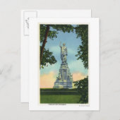 Uitzicht van het Forefathers Monument # 2 Briefkaart (Voorkant / Achterkant)