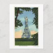 Uitzicht van het Forefathers Monument # 2 Briefkaart (Voorkant)