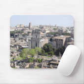Uitzicht van het Forum van Rome voor de Faeröer Muismat (Met muis)