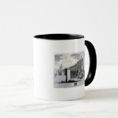 Uitzicht van het Foundling Hospital Mok (Voorkant rechts)