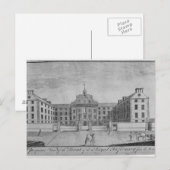 Uitzicht van het Front of the Royal Briefkaart (Voorkant / Achterkant)