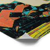 Uitzicht van het futuroscope-themapark Poitiers, F Poster (Hoek)