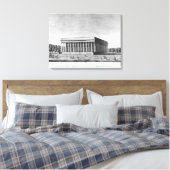 Uitzicht van het galerijpaleis canvas afdruk (Insitu (Slaapkamer))