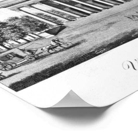 Uitzicht van het galerijpaleis poster (Hoek)