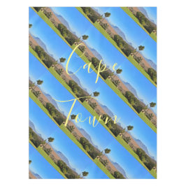 Uitzicht van het gebergte van Kaapstad Tafelkleed