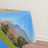 Uitzicht van het gebergte van Kaapstad Tafelkleed (Voorbeeld)
