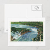 Uitzicht van het gehele Niagara-Herfst 2 Briefkaart (Voorkant / Achterkant)